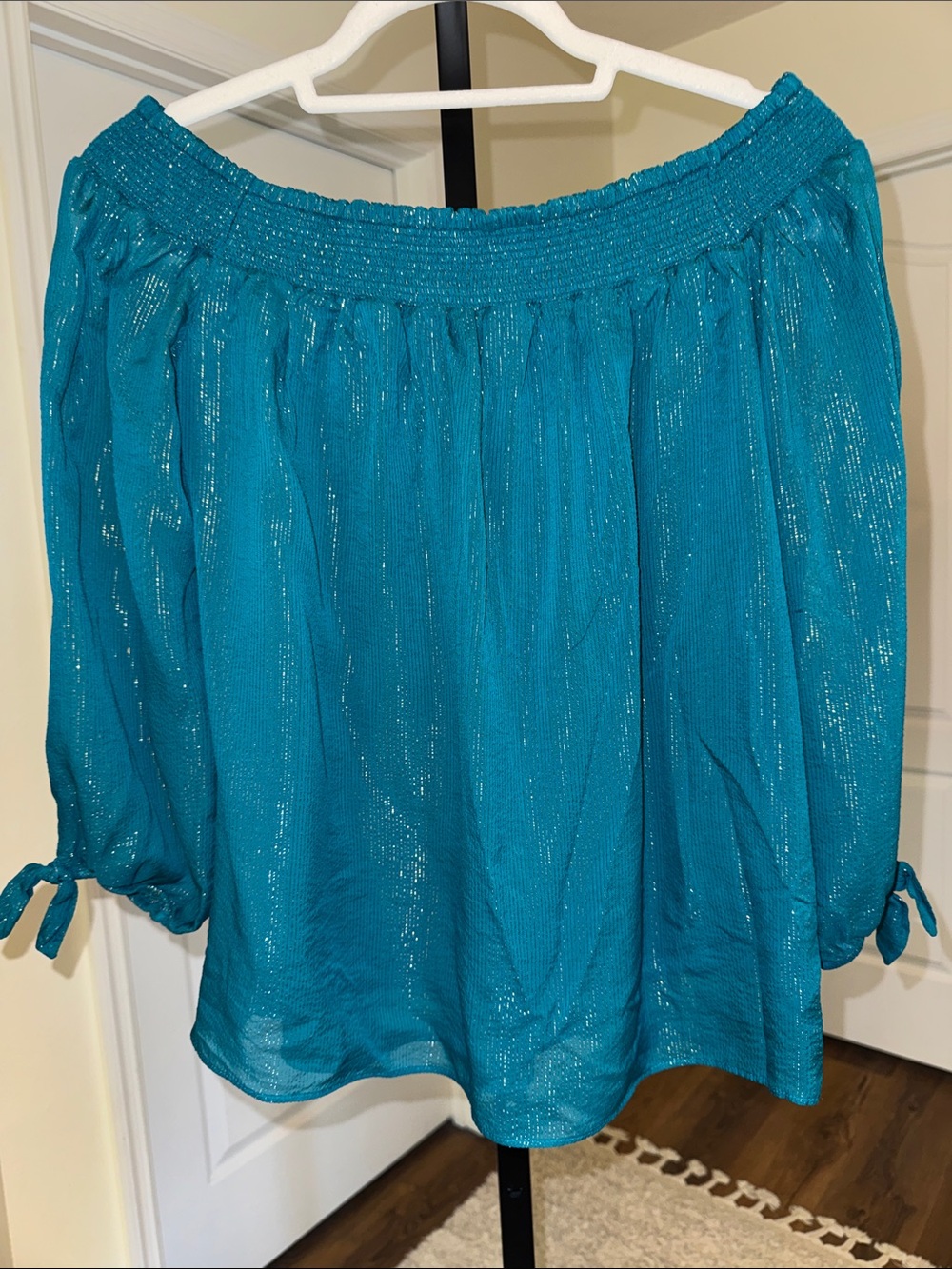 Lilly Pulitzer Maryellen Off the Shoulder Top - Size M